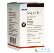 ��������(Kyprolis)ע��ʱ��ע������͸�ҩ��ʽ�������ģ�