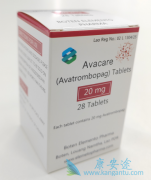 阿伐曲泊帕Avatrombopag是口服药物